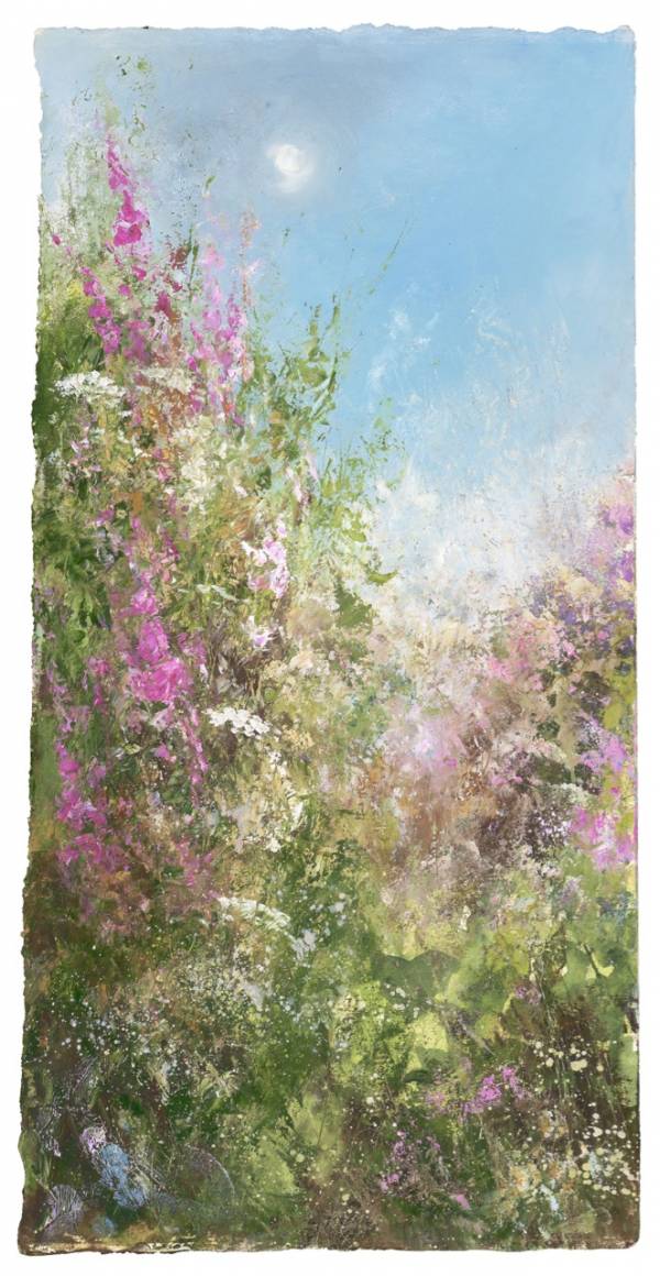 - Oil on Paper, Painting by Amanda Hoskin, measuring 56 x 27 cm (H x W) framed at 75 x 46 cm £995